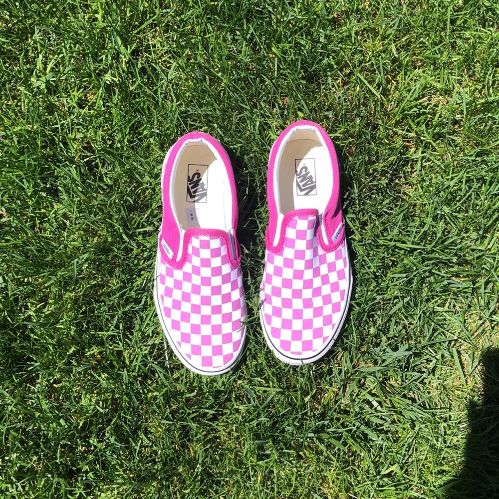 Dark Pink Vans